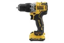 Шуруповерт DEWALT DCD706D2 бесщ.удар.10,8В/12ВLi,57Нм,2х2.0Ah+набор бит***